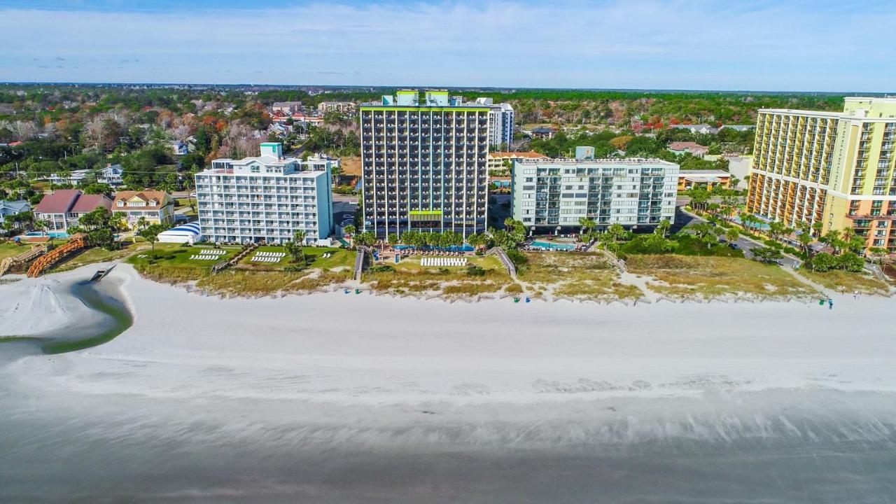 Ocean View King Suite Monterey Bay 1411 Sleeps 7 Guests Myrtle Beach Exteriör bild