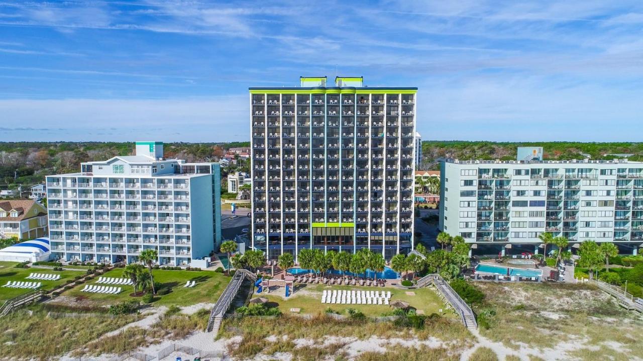 Ocean View King Suite Monterey Bay 1411 Sleeps 7 Guests Myrtle Beach Exteriör bild